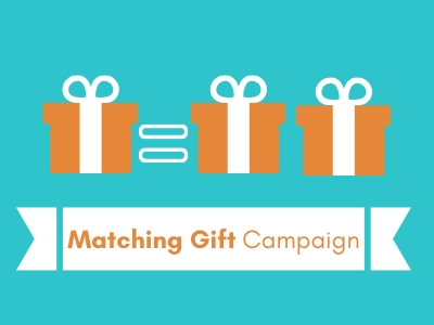 Matching Gift Campaign Graphic